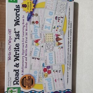 Read & Write 1st Words Learning Kit